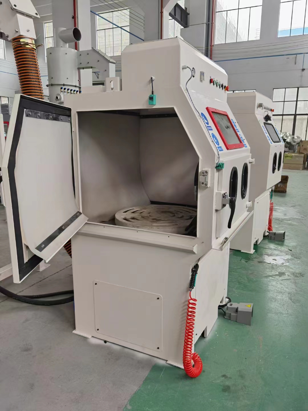 德州移动式抛丸机的工作原理?