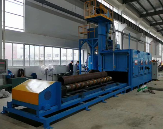 德州喷砂机在管道除锈中的现场施工应用