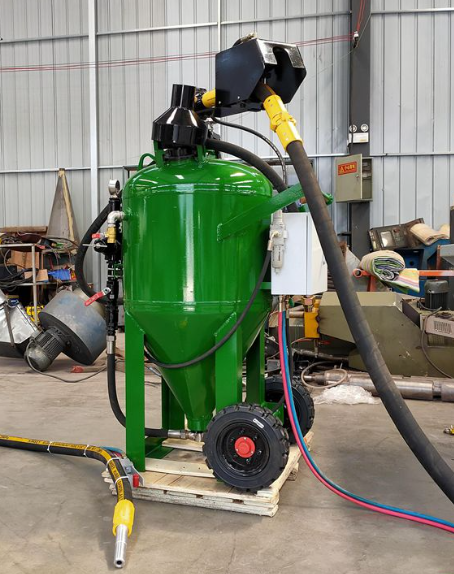 德州移动式喷砂机 户外施工效率翻倍