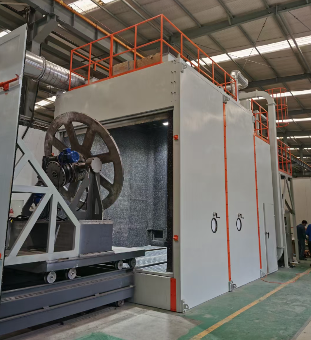 德州封闭式喷砂房，环保与处理效果双保障