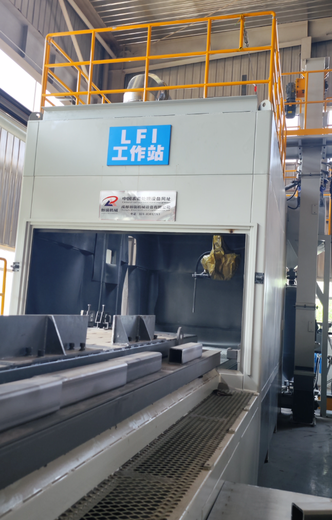 德州大口径喷砂机 适合大型工件处理